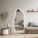 Miroir lumineux LED pleine longueur asymétrique VALÉRIE