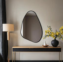 Miroir mural contemporain aux finitions raffinées