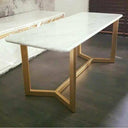 Table repas design pour 6 personnes – Style épuré et fonctionnel