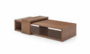 Table Basse en Bois & Verre Sécurisé – Design Moderne & Élégant | ELVARIA