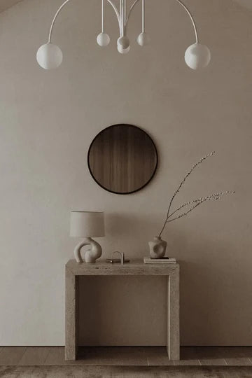 Miroir Rond Noir – Disponible en 5 Diamètres pour S’adapter à Tous les Espaces