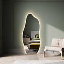 Miroir lumineux LED pleine longueur asymétrique VALÉRIE