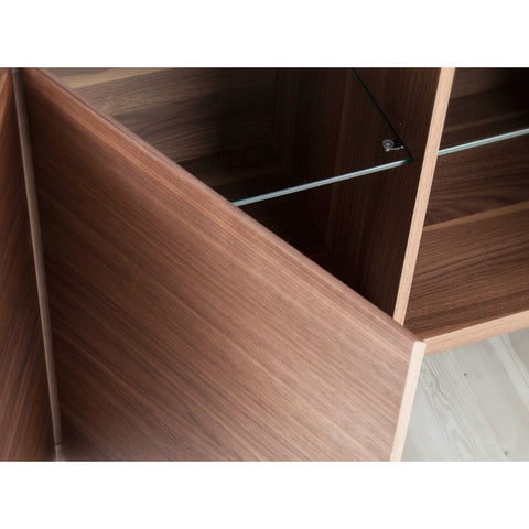 Buffet en noyer avec plateau en céramique - ORCAVIA