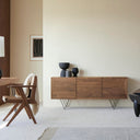 Walnut Sideboard 175 cm – Elegant and Contemporary Design | SOLVERA