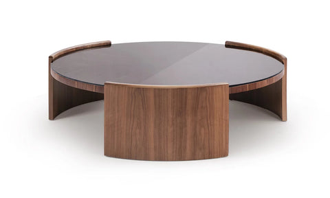 Table Basse en Bois & Verre Sécurisé – Design Moderne & Élégant | LORVIA