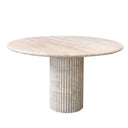 Table ronde en travertin (Kelly)