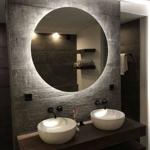 Miroir Salle de Bain Lumineux LUMERA – Design Rond et Éclairage LED Intégré