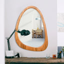 Miroir Mural Asymétrique Mid-Century – Déco Rétro et Design Unique