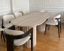 Table ovale en travertin (Lendsy)