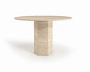 Table ronde en travertin (Luis)