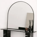Half-Moon Wall Mirror – Elegant Design and Curved Shape