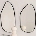 Paire de Miroirs Mural Design – Formes Asymétriques et Effet Sculptural