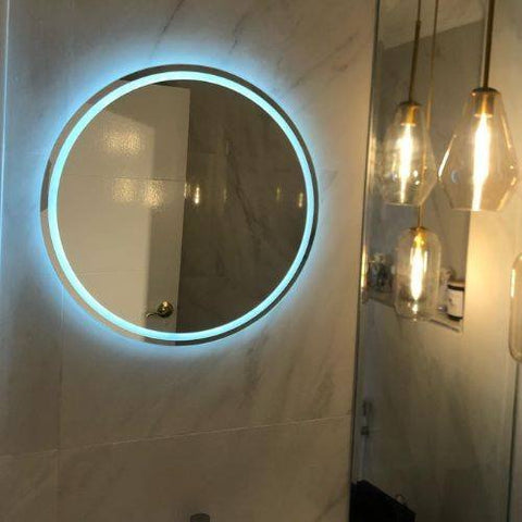 Miroir rond design “DUNEA” pour salle de bain moderne