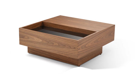 Table Basse en Bois & Verre Sécurisé – Design Moderne & Élégant | BAVION