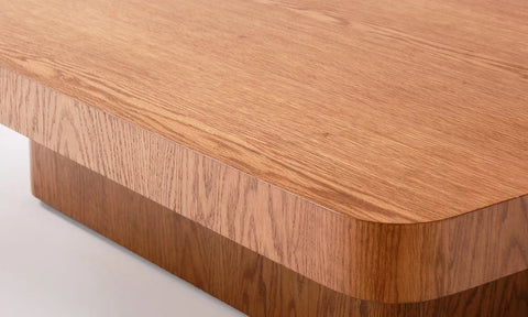 Table Basse en Bois Massif plaquer noyer – VALUX