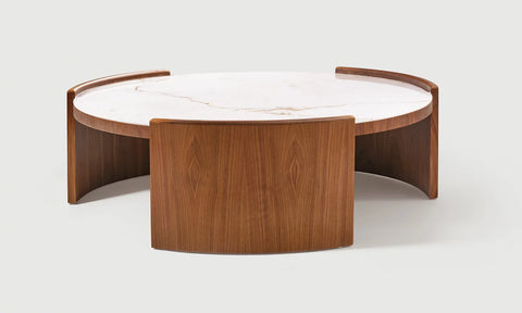 Table Basse en Bois & Céramique – Design Moderne et Élégant | ORCAVIA