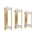 Ensemble de 3 Tables Gigognes – Design Moderne et Pratique