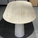 Premium Travertine Dining Table – Elegant & Contemporary Design | ARYON