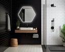 Miroir de courtoisie avec éclairage LED ÉLODIE