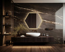 Miroir de courtoisie avec éclairage LED ÉLODIE