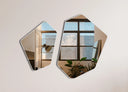 2 Miroir irrégulier design pour salle de bain & salon