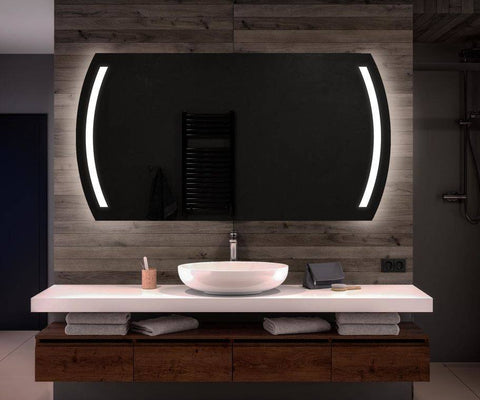 Miroir Salle de Bain Sur Mesure – Design Personnalisé et Ajusté à Vos Besoins