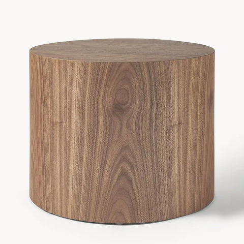 Tables Basses Duo Orion en Bois Plaqué Noyer