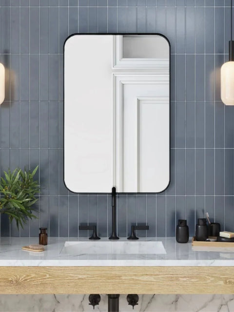 Miroir Décoratif pour Salle de Bain – Design Élégant et Moderne