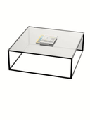 Table basse moderne en métal “KALYX”