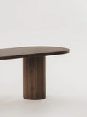 Table NOLVIA – Plateau Latte Massif Plaqué Noyer