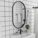 Oval Bathroom Mirror – Wall-Mounted Elegance with a Modern Finish