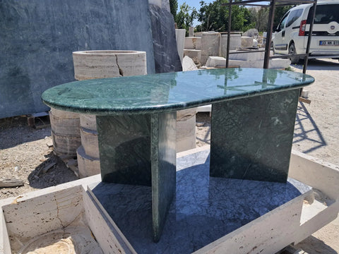 Table Basse en Marbre Guatemala – Design Moderne & Élégant