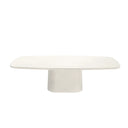 Waxed concrete dining table (Sirro)
