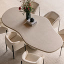 Microcement dining table (KVARA)