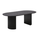 Table ovale en bois (Leonord)