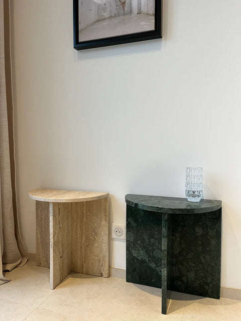 Table d’Appoint ALVINA Mix & Match & Marbre au choix