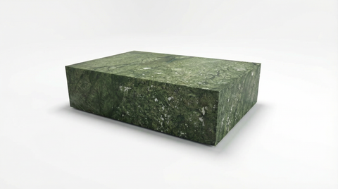 Table Basse ORVINA – Marbre Guatemala, Design Élégant