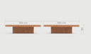 Table Basse en Bois Massif plaquer noyer – VALUX