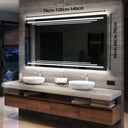 Miroir de salle de bain LED Elara