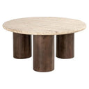 Table basse en travertin (Arden)