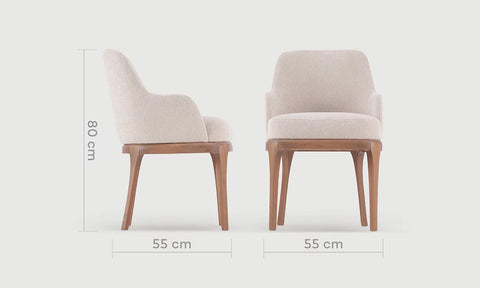 Chaise ELYNORA – Élégance Contemporaine pour Salle à Manger